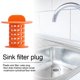 thumbnail image 4 of Filtro de colador de fregadero antiobstrucción para baño (naranja) Hugtrwg Para estrenar, 4 of 7