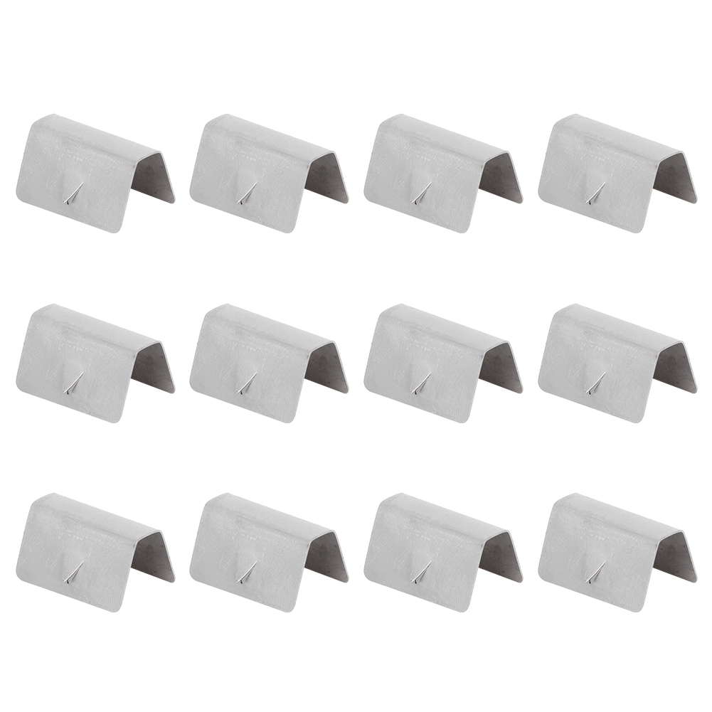 OTVIAP Deflector Clips,12Pcs Car Wind Rain Deflector Channel Stainless
