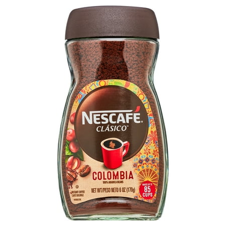 Nescafe Classico Colombia Medium Roast Instant Coffee, 6 oz