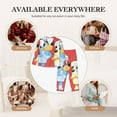 thumbnail image 5 of Sigee Bluey (44) for Women's Pajama Sets Long-Sleeved Pjs Sets for Women 2 piece Sleepwear Medium, 5 of 6