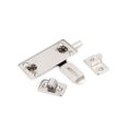 thumbnail image 2 of Unique Bargains 4mm Mount Hole Stainless Steel Door Lock Latch Slide Barrel Bolt Latch, 2 of 3