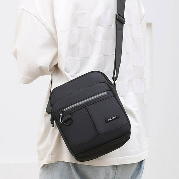 Ganfancp Crossbody Bolsa Bolsas Cinturón Bolsa para Hombres