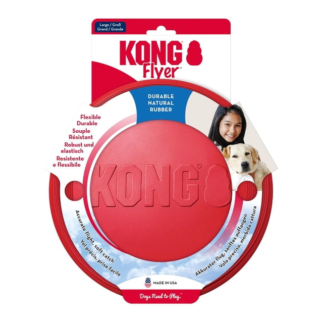 Disco Volador KONG Rojo Grande
