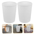 thumbnail image 6 of SOPOTUTU White Plastic Garbage Can for Home Use, Large Capacity, and Practical, 2-Pack Trash Bin Set, 6 of 8