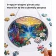 thumbnail image 4 of Colorful Acrylic Puzzle Pendant Home Puzzle Decoration Gift Giving, 4 of 7