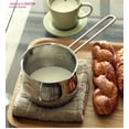 thumbnail image 3 of 12cm Compact 304 Stainless Steel Non-Stick Mini Pot with Thickened Base - Ideal for Baby Food, Milk & Soup, Suitable for Electric Stoves, Durable & Easy to Clean Home Cooking Essential, Stylish Gift, 3 of 5