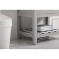 thumbnail image 5 of Elegant Decor Clement 30" Aluminum MDF Single Bathroom Vanity in Gray, 5 of 8