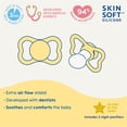 thumbnail image 6 of MAM Air Day & Night Baby Pacifier, for Sensitive Skin, Glows in The Dark, 16+ Months, Baby Boy, 4 Count, 6 of 6
