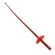 thumbnail image 1 of de esgrima para niños, juguete de esgrima de inducción con sonido, ayuda para el entrenamiento de espadas para duelos de caballeros, rojo, 1 of 9