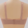 thumbnail image 4 of Bigersell Tank Tops Bra Women Lace With Underwire Solid Color Double Breasted Push Up Bra Women's Plus Size Sports Bra for Female Girls, Style 4570, Beige 40D, 4 of 7