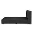 thumbnail image 3 of Box Base Cama Queen Size + Cabecera Milan Negro, 3 of 8