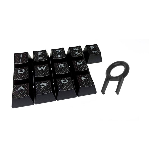Necvior OEM Textured Slip Proof Keycaps Enhances Typing and Gaming for K70 K95 Keyboards