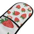 thumbnail image 4 of Yayeee Double Oven Mitt Kitchen Heat Resistant Baking 35" x7" Quilted Glove, Strawberry, 4 of 6