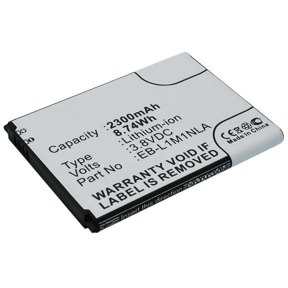 Batteries N Accessories BNA-WB-L3970 Cell Phone Battery - Li-ion, 3.8, 2300mAh, Ultra High Capacity Battery - Replacement for Everfine EB-L1M1NLA Battery