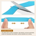 thumbnail image 2 of Uxcell Elastic Band 1" x 15 Yard Stretch Knit Elastic Bands Fabric Elastic Band for Sewing (Sky Blue), 2 of 5