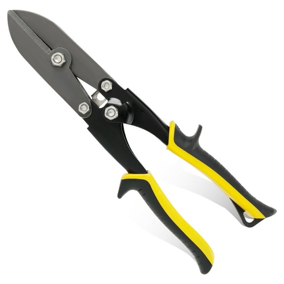 Sutowe Alloy Steel 10-1/2" Hand Crimper Sheet Metal Tool Labor Saving Sheet Metal Crimper with Ergonomic Grip Non Slip for Stove Pipe