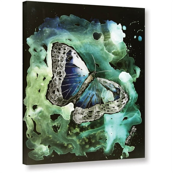 ArtWall Derek Mccrea "Digital Monarch Butterfly" Gallery-wrapped Canvas
