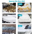 thumbnail image 5 of Cubierta de parabrisas Protector de ventana de coche parasol plegable parabrisas cubierta de granizo de invierno al aire libre parasol de coche, 5 of 5