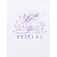 thumbnail image 3 of Wonder Nation Reelax Fish, Crew Neck, Short Sleeve, Graphic T-Shirt, Sizes 4-18, 3 of 3