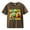 Brown, variant on LNMQLPDBS Toddler Tops Short Sleeve Crewneck Casual Soft Tshirts 100 Days of School Shirt Boys Girls Cute Summer Tops Baby Clothes Unisex Green 12-13 Years