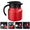 thumbnail image 2 of Weiweiguan 1Pc Large Capacity Water Kettle Thermal Insulation Water Kettle with Lid (Red), 2 of 7