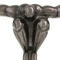 thumbnail image 4 of 31" x 18" Black Aluminum Metal Diver Sculpture, by DecMode, 4 of 8