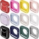 thumbnail image 1 of wonima44 [12 Pack] Compatible for Sport Apple Watch Case 41mm 40mm 38mm, Silicone Soft Bumper Face Cover for iWatch Series 10 9 8 7 6 SE 5 4 3 2 1 Ultra [NO Screen Protector] (12pack, 41/40/38), 1 of 1