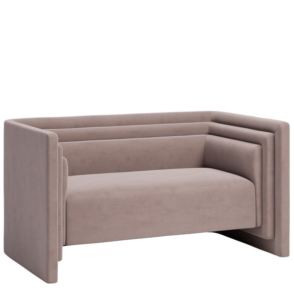 Love Seat Trippel Gris Kessa Muebles