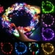 thumbnail image 5 of Diadema Floral con flores LED, guirnalda brillante, diadema para fiesta de boda, 5 of 10