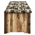 thumbnail image 5 of Pemberly Row Modern Small Transitional Wood Blanket Chest in Brown, 5 of 6