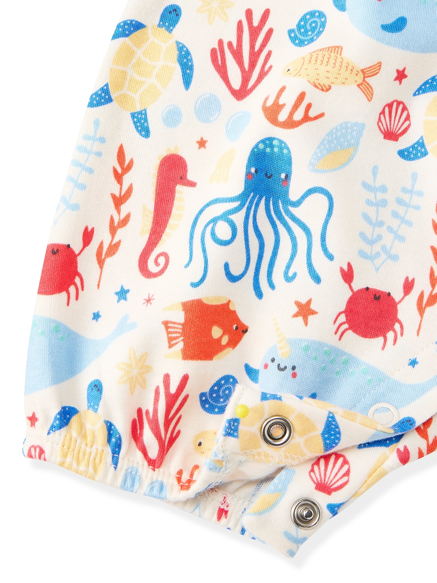 Garanimals Newborn & Baby Boy Cotton Short Sleeve Rompers, Graphic Prints, 2-Pack, Sizes 0 - 24M