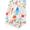 thumbnail image 6 of Garanimals Baby Boy Cotton Short Sleeve Rompers, Graphic Prints, 2-Pack, 0–24M, 6 of 9