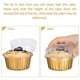 thumbnail image 3 of Tazas de Postre con Tapas, Paquete de 50 Soportes para Tazas para Hornear de Papel de Aluminio Dorado, Tazas de Pudín Transparentes para Hornear Cupcakes, 3 of 8