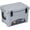 Cold Gray, variant on Rugerasy 35 QT Ultra-Light Hard Cooler,Insulated Portable Ice Chest with Heavy Duty Handle & Drain Outlet,Ice Retention Cooler for Camping,Picnic,Cold Gray