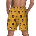 thumbnail image 4 of Uemuo Cute Dog Pattern Mens Swim Trunks Quick Dry Board Shorts with Mesh Lining, Stretch Beach Shorts Quick Dry No-Chafing Board Shorts-XX-Large, 4 of 9