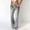 Grey, variant on Womens High Waisted Flare Jeans Low Rise Stretchy Washed Slim Fit Denim Pants Retro Casual Trendy Vacation Trousers