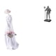 thumbnail image 1 of Figura de caballero de , estatua nórdica moderna, adorno decorativo para estante, escritorio, entrada, chimenea, dormitorio, decoración del h, 1 of 8