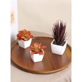 thumbnail image 1 of 3pcs/set mini potted plant combination-suitable for shop. Living Room bedroom bathroom tabletop decoration, 1 of 4