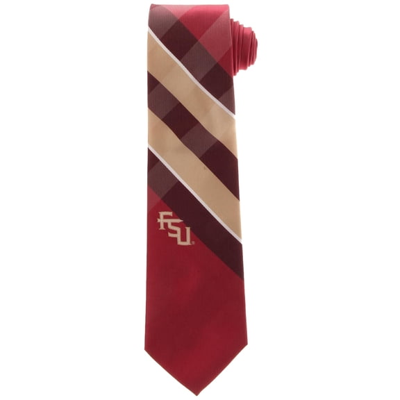 Men's Florida State Seminoles Woven Poly Grid Tie