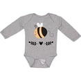 thumbnail image 3 of Inktastic Honey Bee Gifts Beekeeper Girls Long Sleeve Baby Bodysuit, 3 of 5