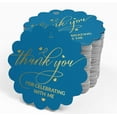 thumbnail image 4 of Inkdotpot 50 Pack Thank You For Celebrating With Me Birthday Favor Paper Tags Craft Real Gold Foil Hang Tags, 4 of 6