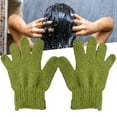 thumbnail image 4 of Hadanceo Exfoliating Bath Gloves Thick 2Pcs Double Sided Exfoliating Bath Gloves Showering Good for Women Men, 4 of 7