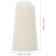 thumbnail image 2 of 20pcs Silicone Stoppers Test Tube Sealing Plugs Flask Stoppers Conical Bottle Stopper, 2 of 8
