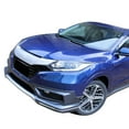 thumbnail image 3 of Ikon Motorsports Grille - Fits 16-18 Honda HRV HR-V 4Dr 2 Tone Silver With Black MU Style Front Grille, 3 of 7