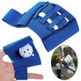 thumbnail image 6 of BLEEUS Mini Baseball Training Glove Two Finger Web Glove For Teens Adults (Blue) Sporting Supplies (Blue), 6 of 10