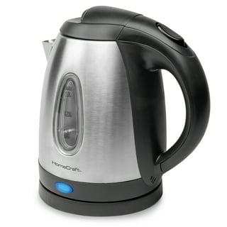 Brentwood KT-1780 1.5 L Electric Tea Kettle - 1000 W - Brushed Stainless Steel