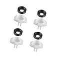 thumbnail image 4 of Siruishop Joint de Tasse et Clapet d'Inversion Valve d'Inversion 3 Voies pour Cuisine Douche Salle Maison 4 Pcs, 4 of 8