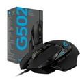 thumbnail image 3 of Logitech G502 Hero High Performance Rgb Mose With 11 Programmable Buttons And Personalized Weight And Balance Tuning With (5) 3.6g Weights, 3 of 8