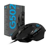 Logitech G502 X Wired Gaming Mouse - LIGHTFORCE hybrid optical-mechanical primary switches, HERO 25K gaming sensor, compatible with PC - macOS/Windows