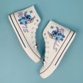 thumbnail image 1 of Disney dibujos animados lienzo Stitch pareja zapatos niñas verano nueva moda coreana salvaje Mickey mouse niños lona zapatillas tamaño 34-4435-plantilla 22,5 CM Gao Jinjia LED, 1 of 2